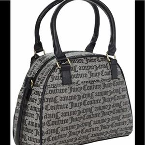 Juicy Couture Gothic Status All Out of Love Satchel Bowler Purse Bag Tote NWT
